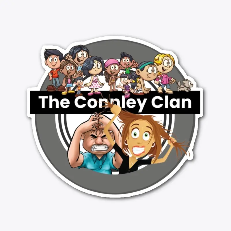 Connley Clan Die Cut Sticker